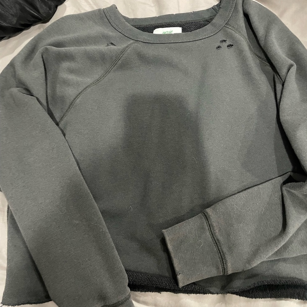 Super soft aerie crop pullover small